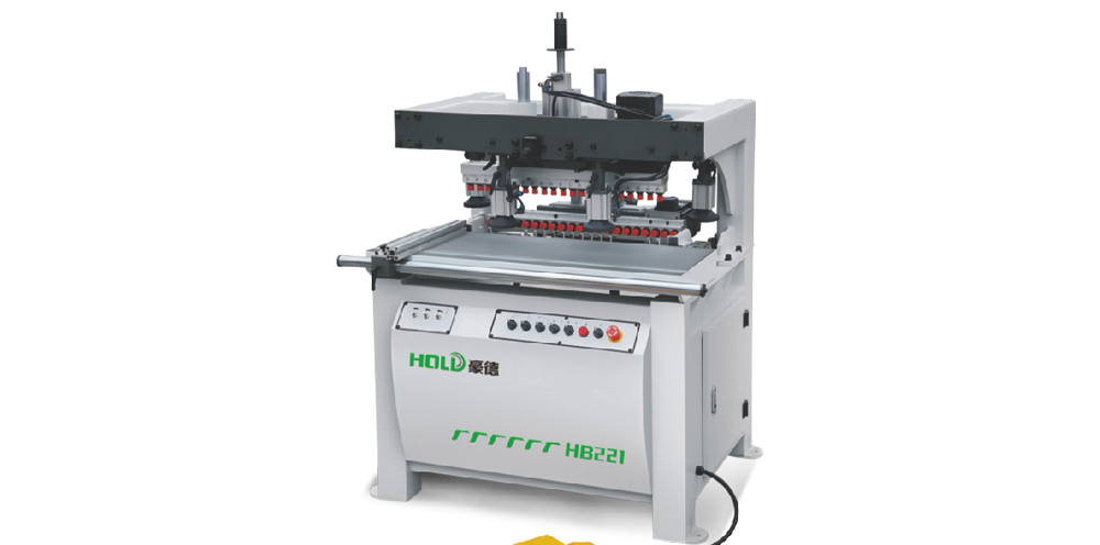 HB221 woodworking drilling machine (double row drilling)